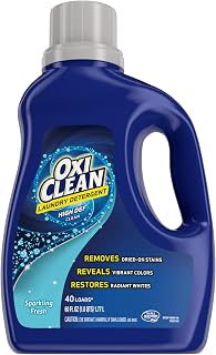 OxiClean High Def Sparkling Fresh Liquid Laundry Detergent, 60 oz.