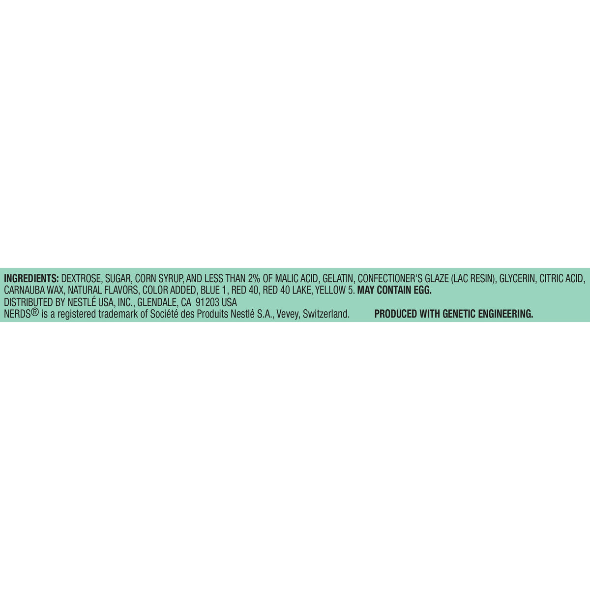 Holiday Rope by Nerds – 0.92 Ounce (Pack of 1), Green,White,Red, Model I00037509