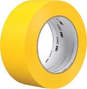 3M Vinyl Duct Tape 3903, Yellow Color, 3 in x 50 yd, 7.3 mil, Individually Wrapped Conveniently Packaged