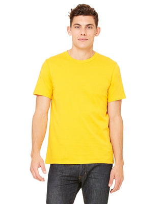 Bella + Canvas Unisex Jersey Short-Sleeve T-Shirt - GOLD - S - (Style # - Original Label) by BELLA+CANVAS – Polyester, Gold, Model 3001C