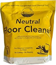 Diversey 9320926 Aqua ChemPacs Neutral pH Floor Cleaner, Concentrated Deodorizing Cleaning Packets, Lavender Scent, 120 Count Bag (0.5 oz / 14 g Packets)