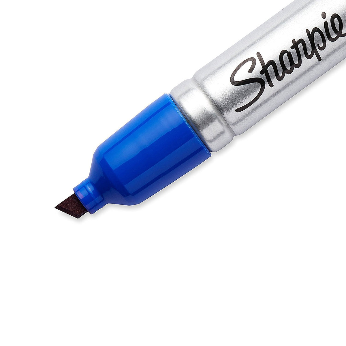 Chisel Tip Pro Permanent Markers by Sharpie – 1 Count (Pack of 24), Blue, Black, Pack of 24, Model SN-15003-2a