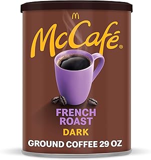McCafe French Roast, Dark Roast Ground Coffee, 29 oz Canister