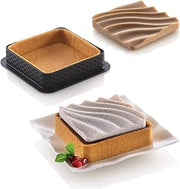 Silikomart Mini TARTE Sand kit Composed by Silicone Mould and thermoplastic Rings