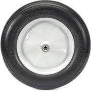 Marathon 00001 16" Ribbed Flat Free Wheelbarrow Tire