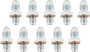 Allstar Performance Adapter Fittings -4 to 3/8-24 10pk