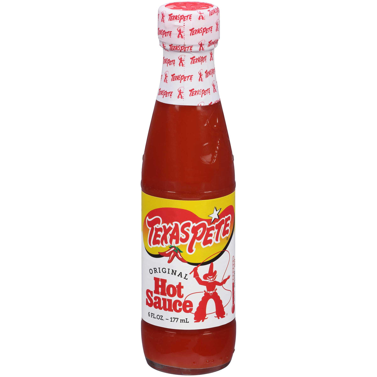 Hot Sauce by Texas Pete – 24 x 6 oz bottles, 7.89"W x 11.76"L x 7.6"H