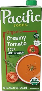 Pacific Foods Light in Sodium Creamy Tomato Soup, 32 Oz