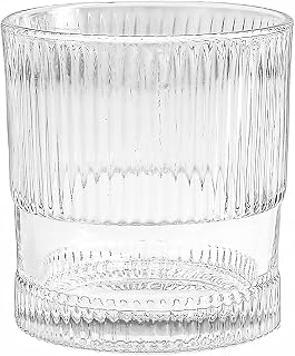 Fortessa NoHo Collection Set of 4 Cocktail Glass, Double Old Fashioned, 9.85 Ounce, Clear