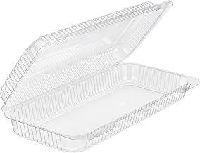 Inline Plastics SureLock PET Food Container Clear, 89.6 oz. | 200/Case