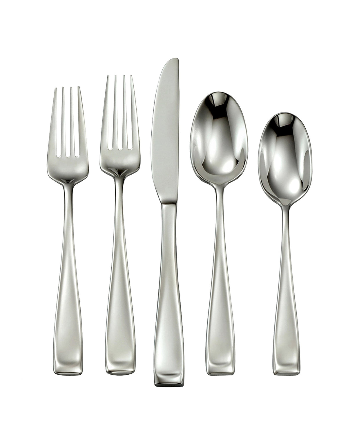 Moda 65 Piece Service for 12 Flatware Set by Oneida – Silver, Model T711065BA