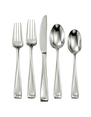 Moda 65 Piece Service for 12 Flatware Set by Oneida – Silver, Model T711065BA