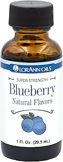 LorAnn Oils Super Strength Blueberry Flavoring For Candy Making | 4X Stronger Than Extracts - Used For Candy, Icing, Baking - Concentrated Flavoring Oils - 1 Fl Oz (Pack of 1)
