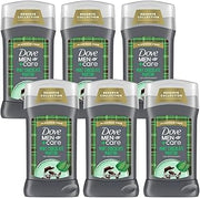 Dove Men+Care Deodorant Stick Mint Chocolate Martini 3oz – Long Lasting Odor Protection, 72HR Freshness, Smooth Glide Formula, Moisturizing Men’s Deodorant, Unique Scent for Confidence & Care - 6-Pack