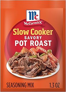 McCormick Slow Cooker Savory Pot Roast Seasoning Mix, 1.3 Oz (Pack of 1)