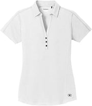 OGIO Women's Onyx Polo | Moisture Wicking Polo for Women, Short Sleeve Collared Shirt for Work & Golf