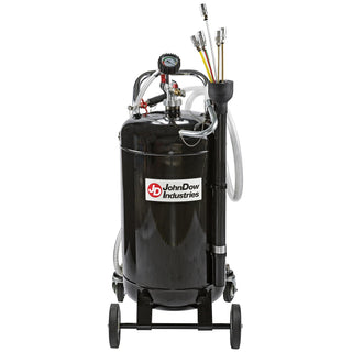 Crew Chief Fluid Evacuator by JohnDow Industries – 20.0 gallons, Alloy Steel, Black, Model JDI-20EV