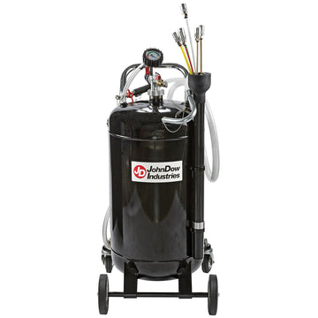 Crew Chief Fluid Evacuator by JohnDow Industries – 20.0 gallons, Alloy Steel, Black, Model JDI-20EV