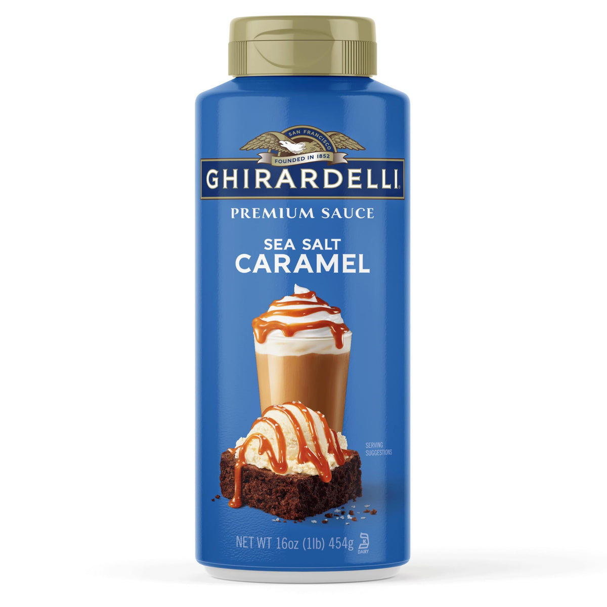 Ghirardelli Sea Salt Caramel / 16 Fl Oz (Pack of 1) / 1 Caramel