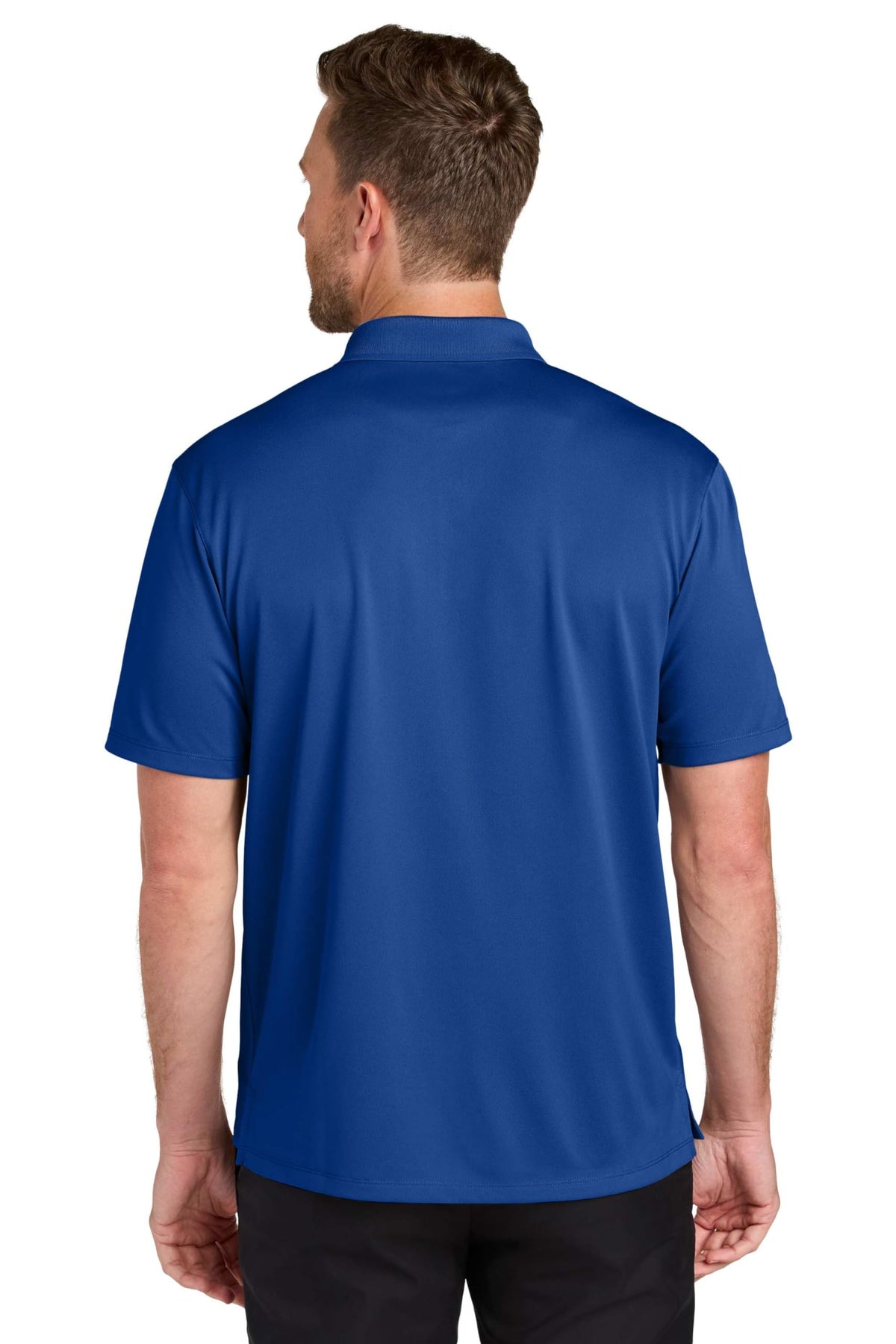 Unisex Wearever Performance Pique Polo True Royal by Port Authority – Large, True Royal