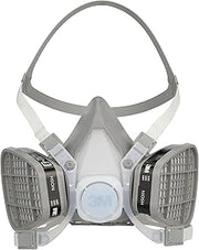 3M Half Facepiece Disposable Respirator, Organic Vapor, NIOSH Approved, Lightweight, Pre-assembled, No Maintenance