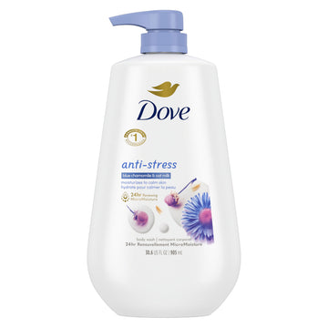 24hr Anti-Stress Lotion Body Wash by Dove – 30.6 Fl Oz (Pack of 1), Purple