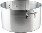 Winco 40 qt Aluminum Heavy-Duty Sauce Pot | Even heat distribution, Great for Sauces, Soups, Stocks and Batch Cooking