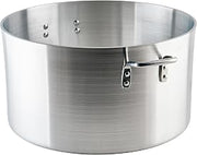 Winco 40 qt Aluminum Heavy-Duty Sauce Pot | Even heat distribution, Great for Sauces, Soups, Stocks and Batch Cooking