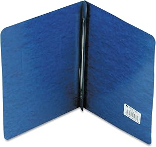 ACCO Brands ACCO Pressboard Report Cover, Side Bound, Tyvek Reinforced Hinge, 8.5 Inch Centers, 3 Inch Capacity, Letter Size, Dark Blue (A7025973A)