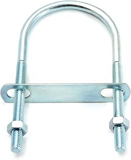 Forney 61205 U-Bolt Center, 5-1/8-Inch Inside-by-5/16-Inch Thread-by-2-Inch Pipe