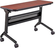 Safco Products Flip-N-Go Training Table, Biltmore Cherry