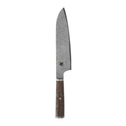 Black 5000MCD67 7-inch Santoku Knife by MIYABI – 7", MC66 MicroCarbide, Black, Model 34404-183