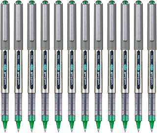 Uni-Ball Rollerball Eye Fine UB-157E Liquid Ink Green 0.7mm Box of 12