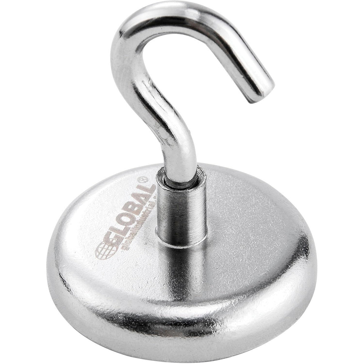 Neodymium Magnetic Hook by Global Industrial – Magnet & Steel, Silver, Model 320758