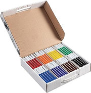 Prang Washable Art Markers Classroom Pack, Bullet Tip