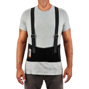 Ergodyne Black / 3X-Large (Pack of 1) / Elastic Back Support Brace Back Braces