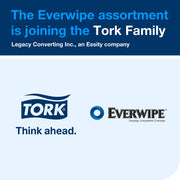 Everwipe by Tork Disinfectant Wipe Jumbo Rolls White – 2 x 800 wipes, 192821