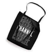 Channel Tote Bag by Channel Apparel – 16 inches, Polyester, White, Model 0CFYV9YVS9PUS_16INCHES