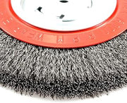 Forney 72762 Wire Bench Wheel Brush, 8-Inch