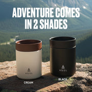 Nest 10 oz Mug by VSSL – 9.9 Ounces, 293 milliliters, Stainless Steel, Cream, Model B142250-010A