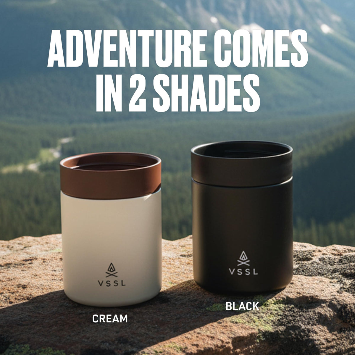 Nest 10 oz Mug by VSSL – 9.9 Ounces, 293 milliliters, Stainless Steel, Cream, Model B142250-010A
