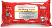 Diamond Wipes HandyClean Rinse-Free Food Contact Sanitizing Wipes, 72 Count (Pack of 1)