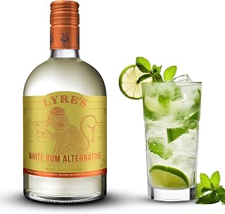 Lyre's Lyre’s White Rum Alternative, Non Alcoholic White Rum, Mocktail Mixer | 23.7 Fl Oz bottle; white rum-style zero-proof spirit for Mojitos, Daiquiris and tropical alcohol-free cocktails