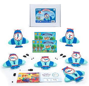 Educational Insights Time to Learn Small Group Activity Set - Kids Clock Toy, Teaching Clock for Kids Games, Practice How to Tell Times on Analog & Digital Clocks, Fun Classroom Resource, Ages 6+