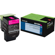 Magenta High Yield Return Program Toner by Lexmark – Magenta, Model 80C1HM0