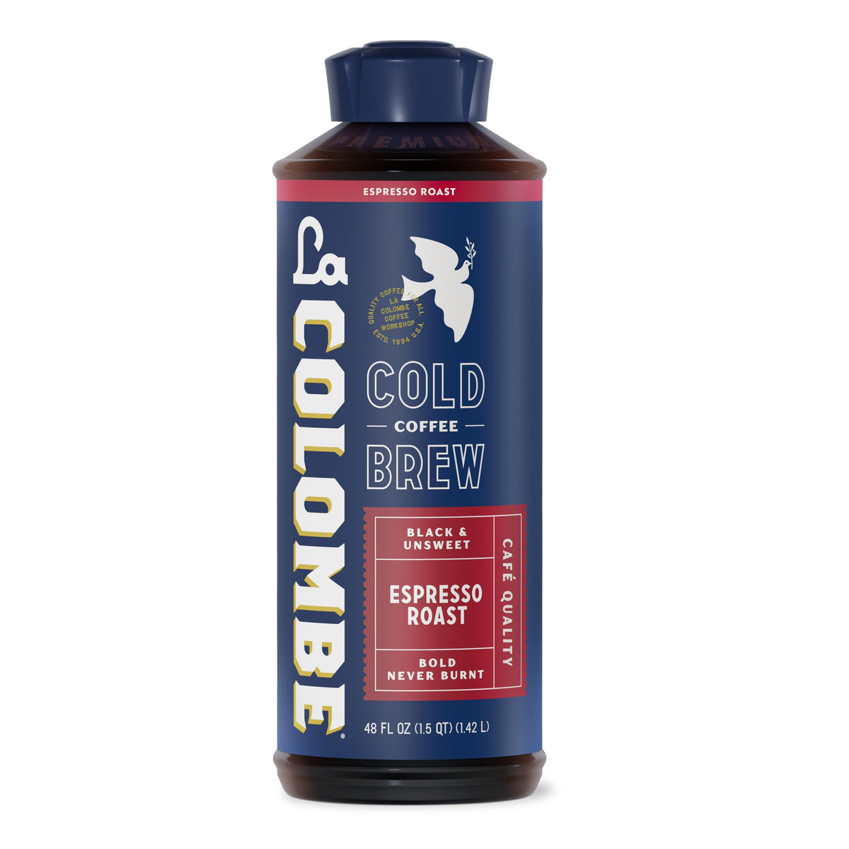 Cold Brew Dark Roast by La Colombe – 48 Fl Oz (Pack of 1)