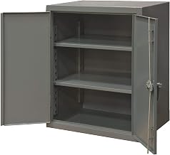 Durham Extra Heavy Duty Welded 12 Gauge Steel Counter Top Cabinet, HDC-203636-2S95, 1900 lbs Shelf Capacity, 20" Length x 36" Width x 36" Height, 2 Shelves