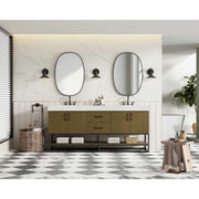 Caroline Bathroom Vanity Chestnut Brown by Lighting Design – Wood, Chestnut Brown, Model VF29272DMCB