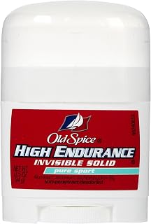 High Endurance Invisible Solid Antiperspirant/Deodorant by Old Spice – 1 Count (Pack of 1), Pack of 12, Model 1204400162