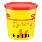 Chicken Base by Maggi – 16 Ounce (Pack of 6), Pack of 6, Model 00074826113060